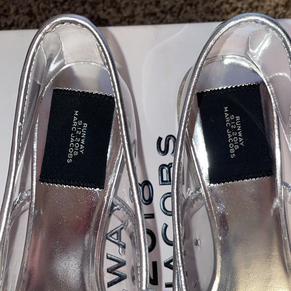 Marc Jacobs Runway Clear Cinderella Vinyl Shoes - Picture 6 of 11